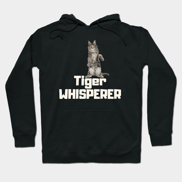 tiger whisperer Hoodie by cloudviewv2